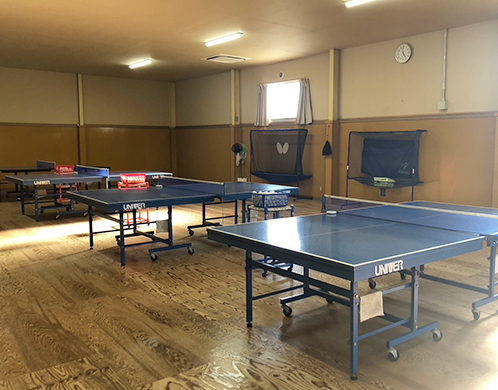 卓球専門の練習場